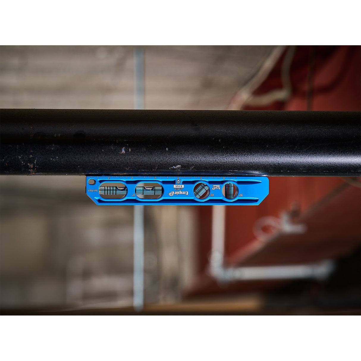 Empire Level EM85.8 8" TRUE BLUE Die Cast Torpedo Level - 8