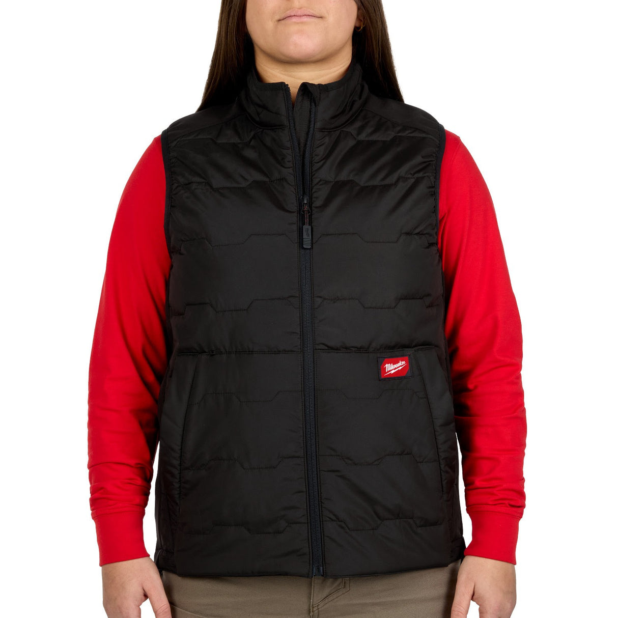 Milwaukee F350B-2X Women's FREEFLEX Lightweight Insulated Vest Black 2X