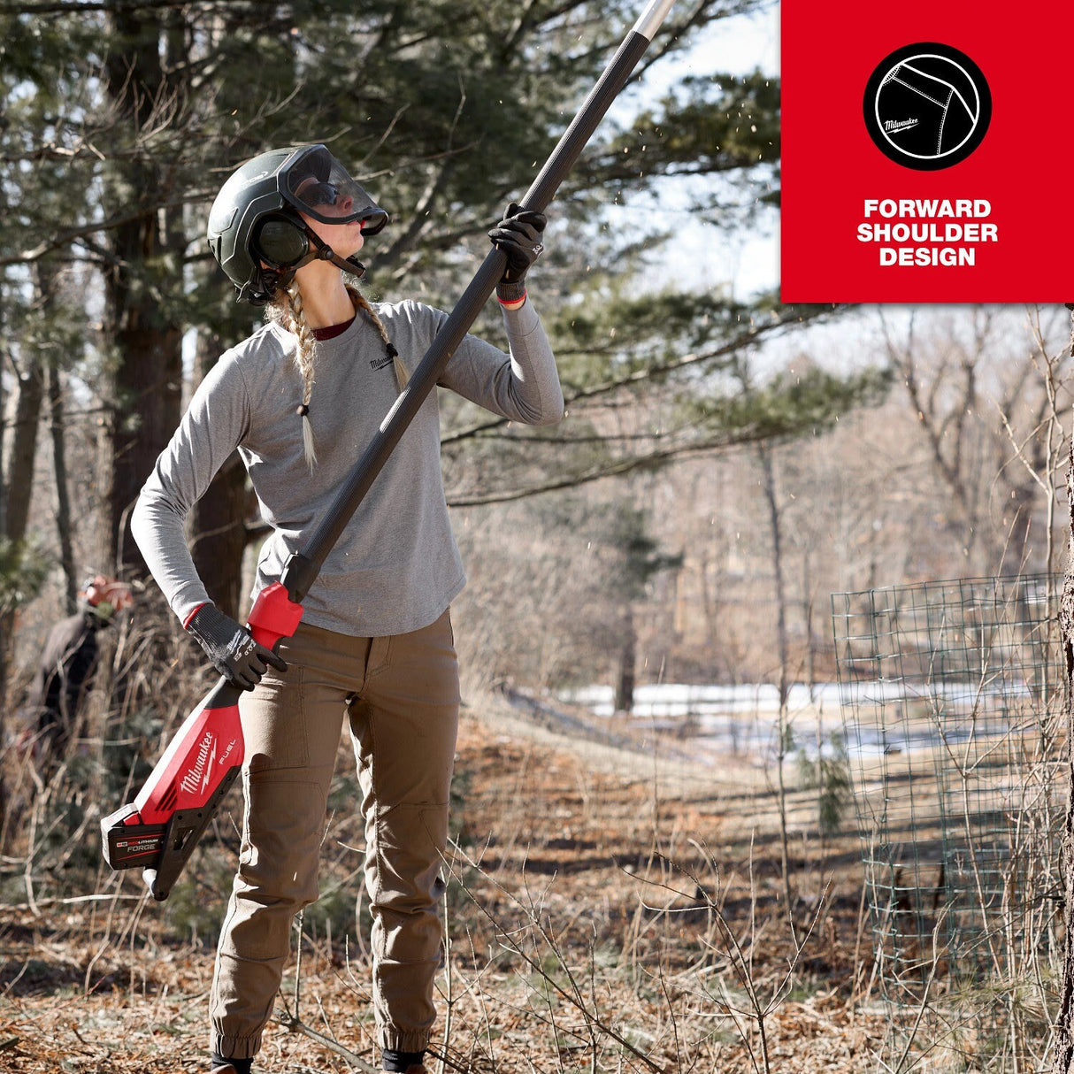 Milwaukee F552B-L Women's FREEFLEX Hybrid Tee - Long Sleeve Black L - 5