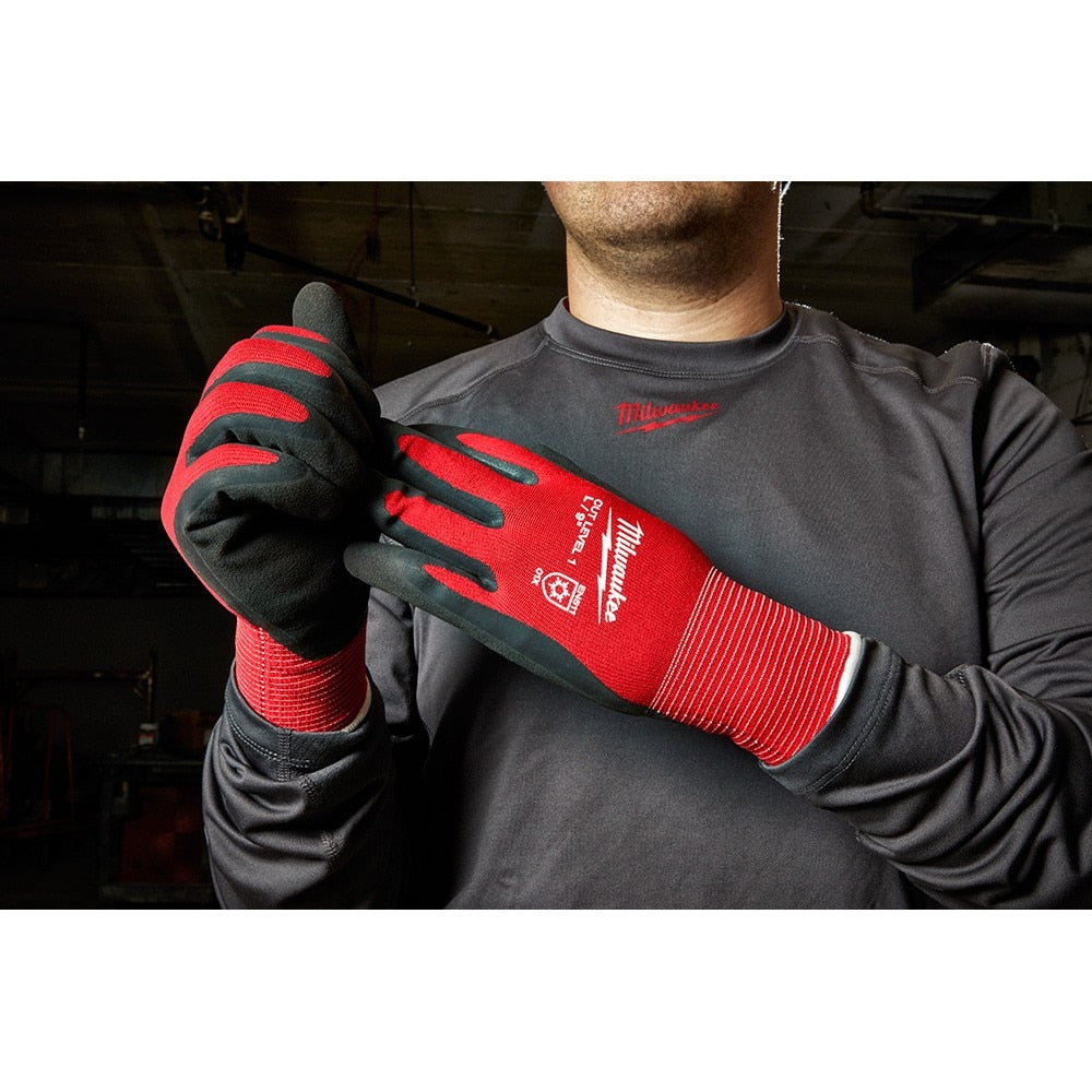 Milwaukee 48-22-8910B 12 Pack Cut Level 1 Insulated Gloves - S - 3
