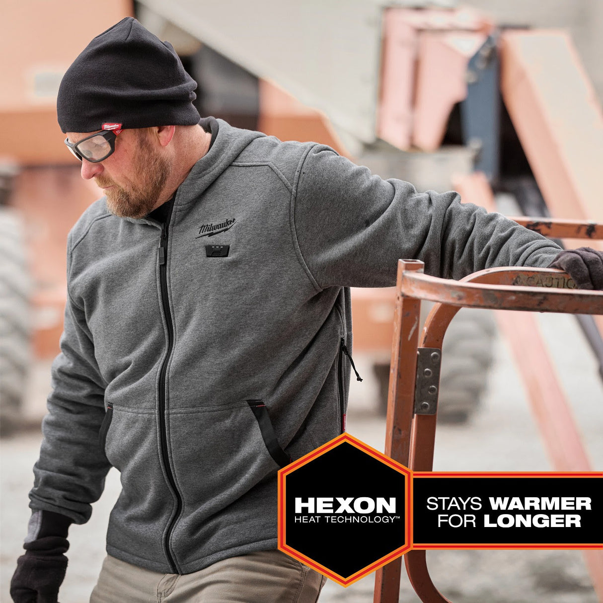 Milwaukee M200N-20 M12 Heated Hoodie Only - Brown - 5