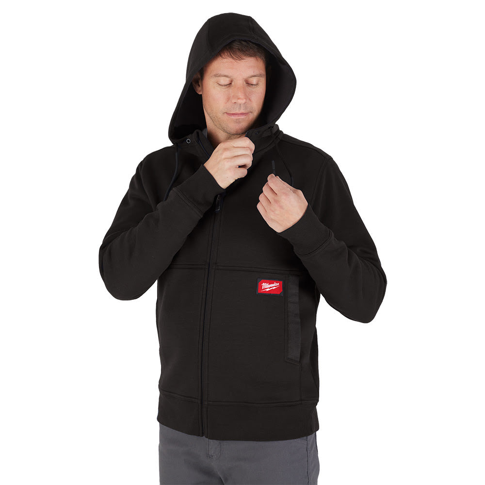 Milwaukee M250B GRIDIRON Full-Zip Hoodie - Black - 8