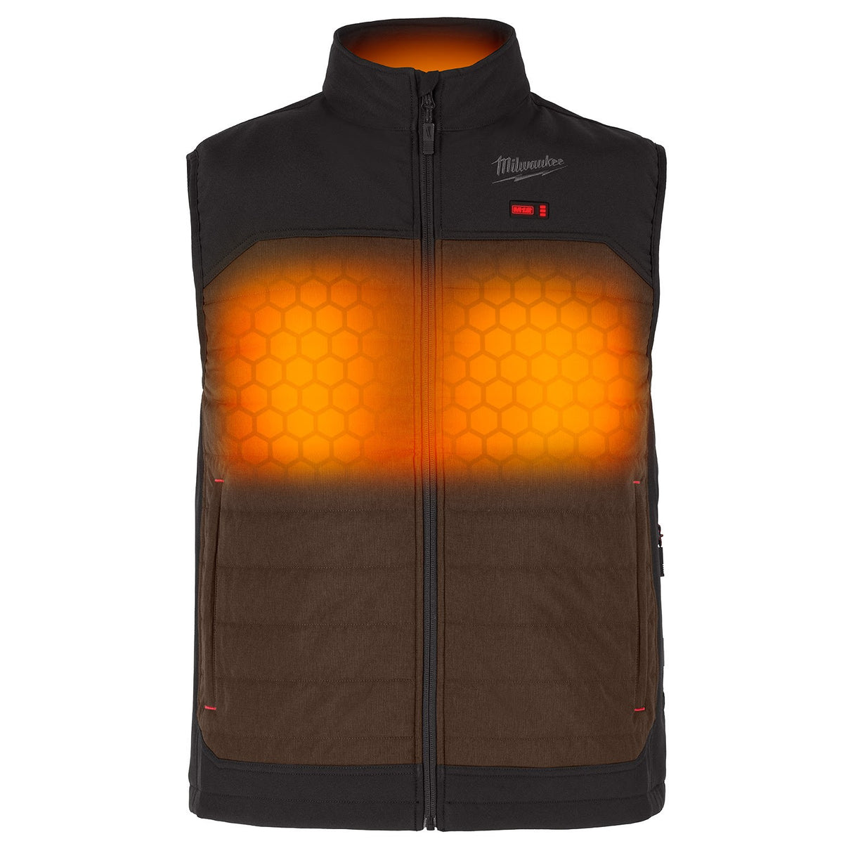 Milwaukee M300N-21 M12 Heated Brown Axis Vest Kit - 4