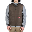 Milwaukee M350N-S FREEFLEX Lightweight Insulated Vest Brown S