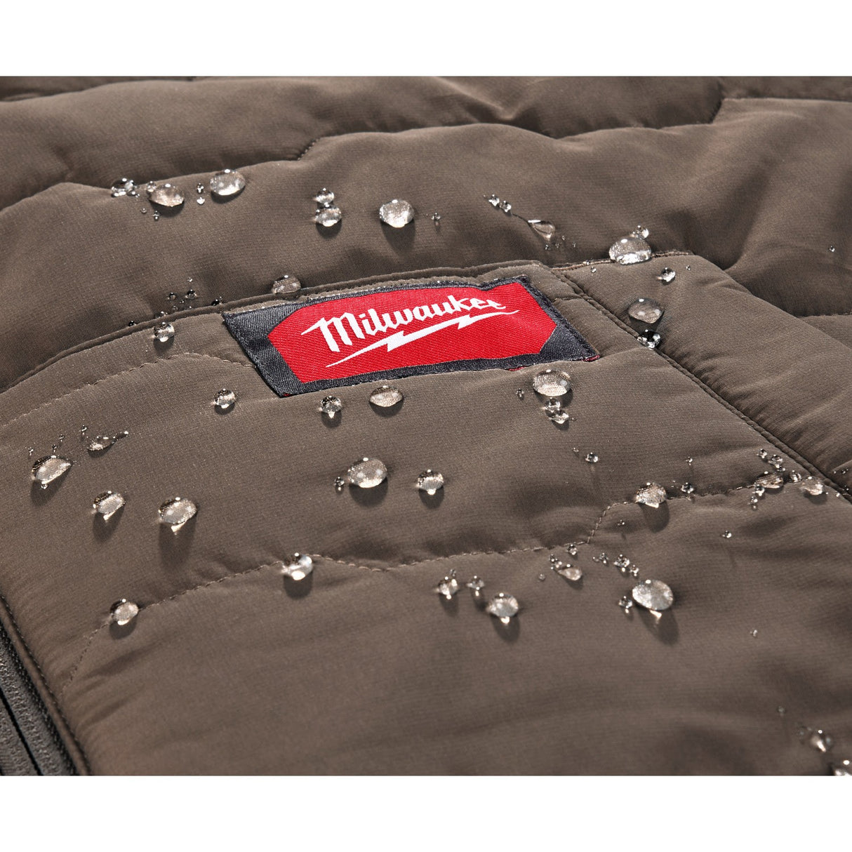 Milwaukee M350N-XL FREEFLEX Lightweight Insulated Vest Brown XL - 10