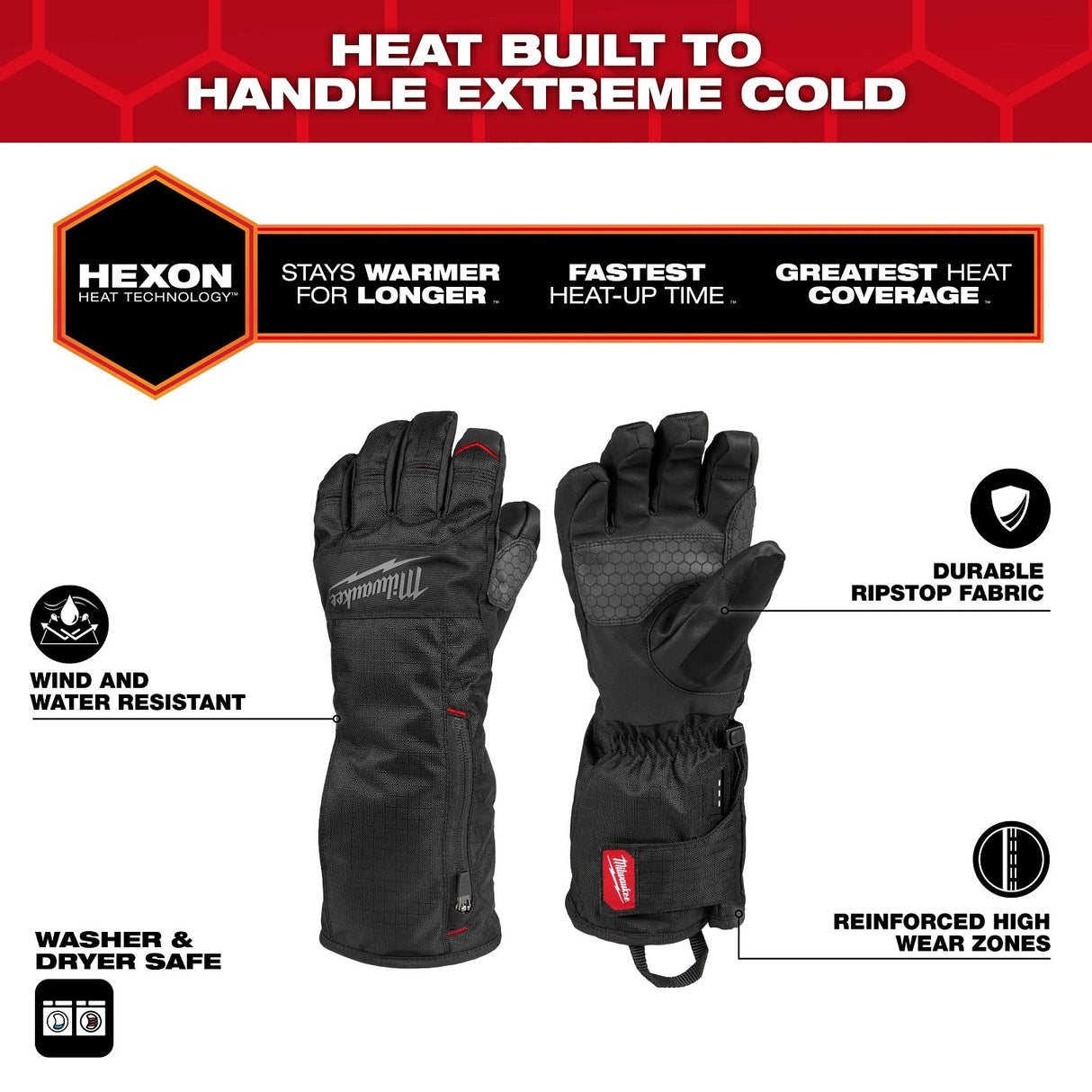 Milwaukee M700B-21 Heated Gloves Kit - 2