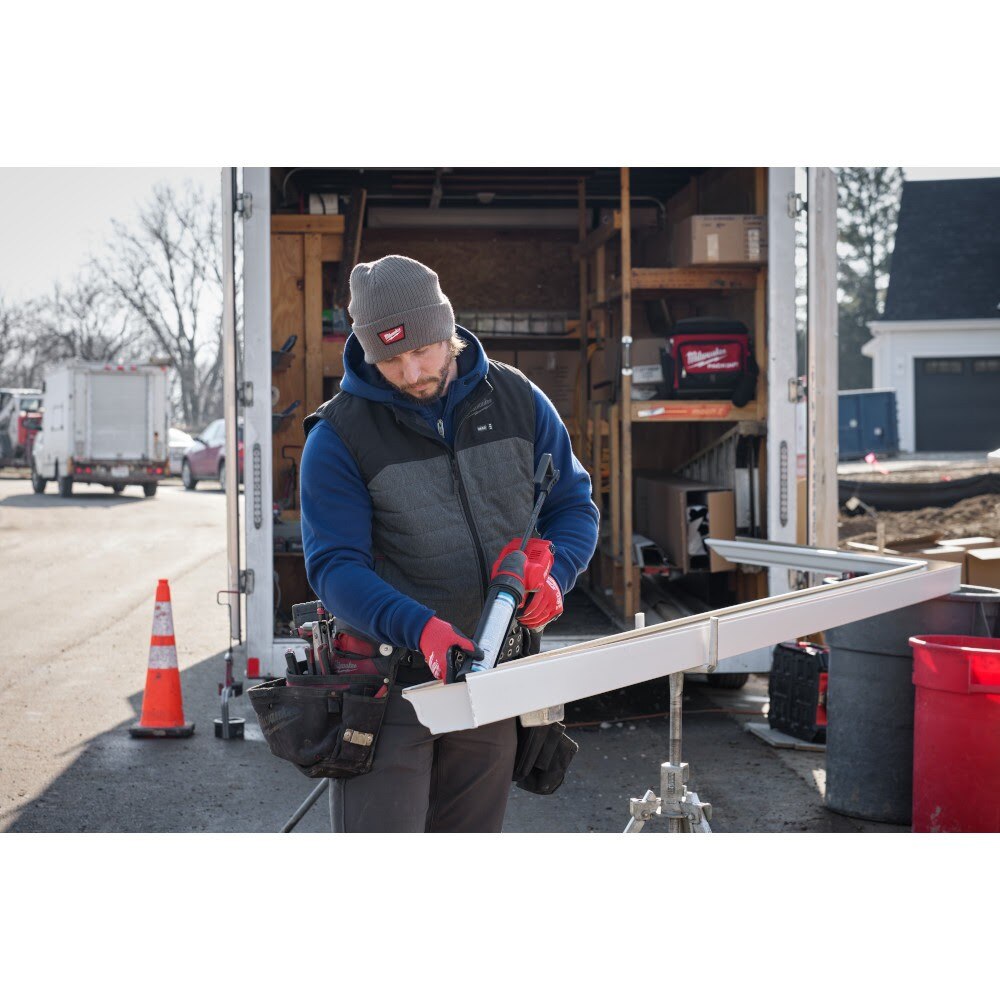 Milwaukee M750N Rib-Knit Cuffed Beanie - Brown - 3