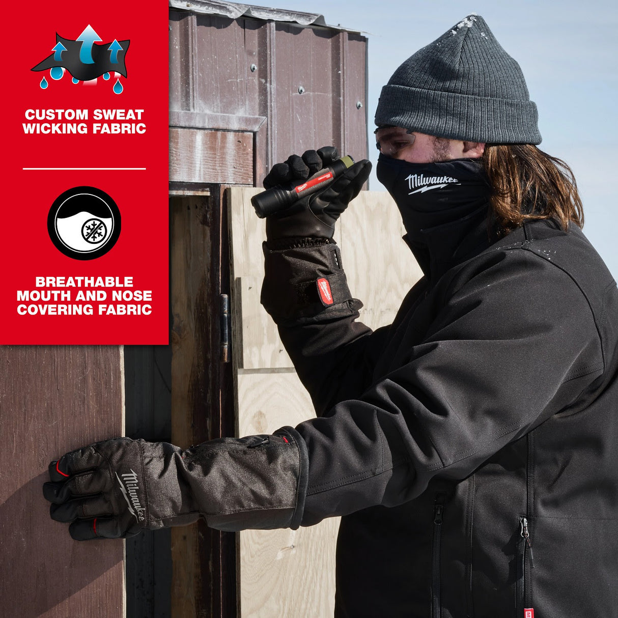 Milwaukee M753B WORKSKIN  Balaclava - 3