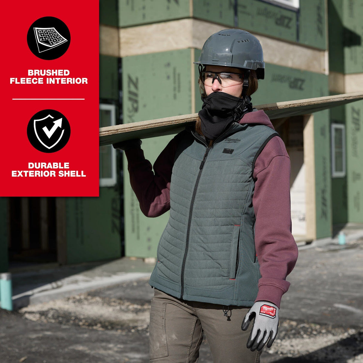 Milwaukee M753B WORKSKIN Balaclava - 5