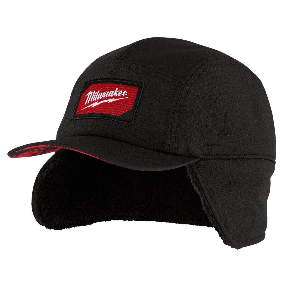 Milwaukee M754B-SM Sherpa-Lined Windproof Water-Resistant Hat Black Small/Medium