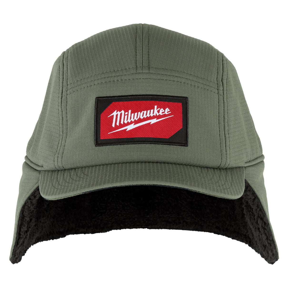Milwaukee M754E-LXL Sherpa-Lined Windproof Water-Resistant Hat Green Large/X-Large - 7