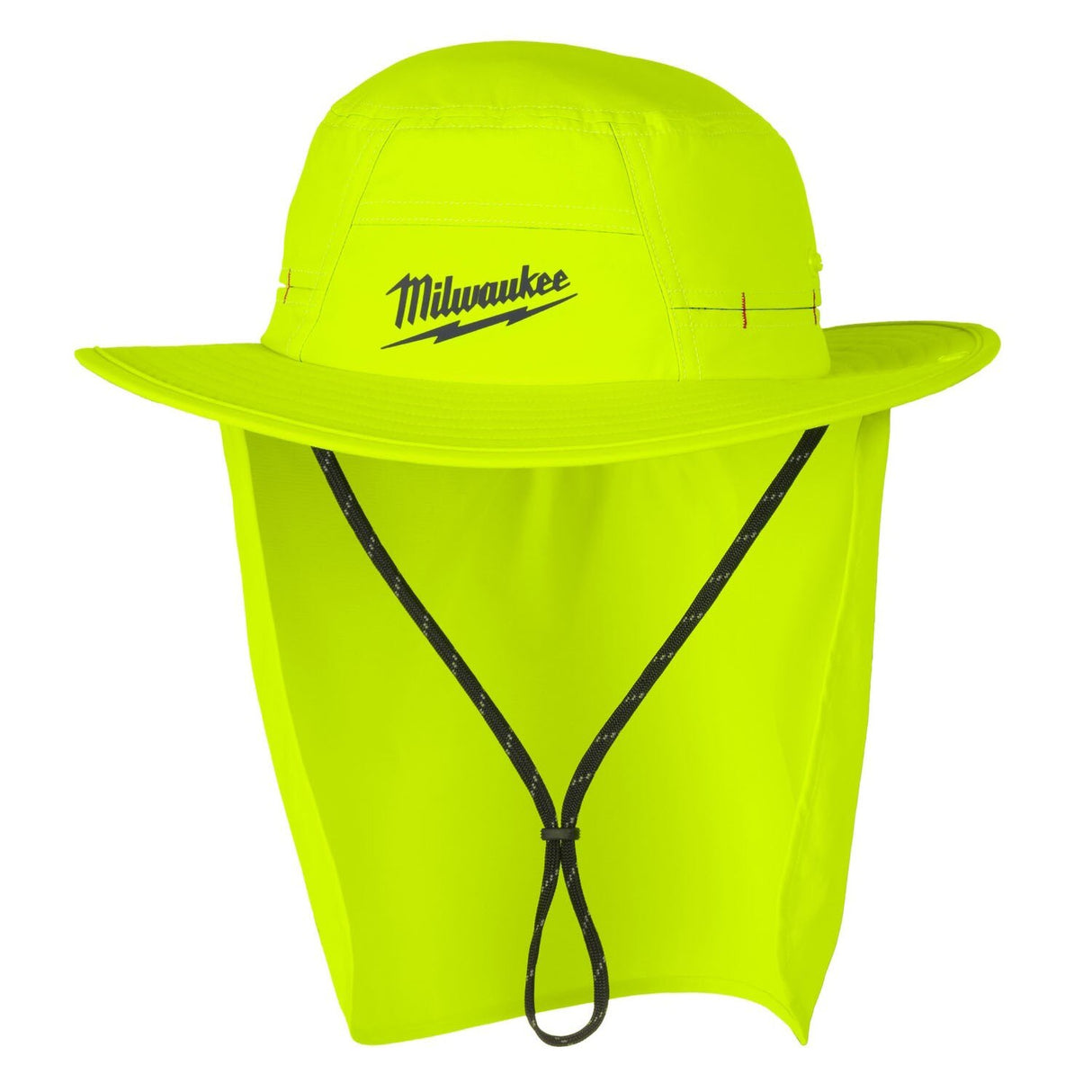 Milwaukee M770Y-SM WORKSKIN UPF 50 Plus Sunshade Hat with Detachable Neck Shade and 3 in. Brim Yellow SM