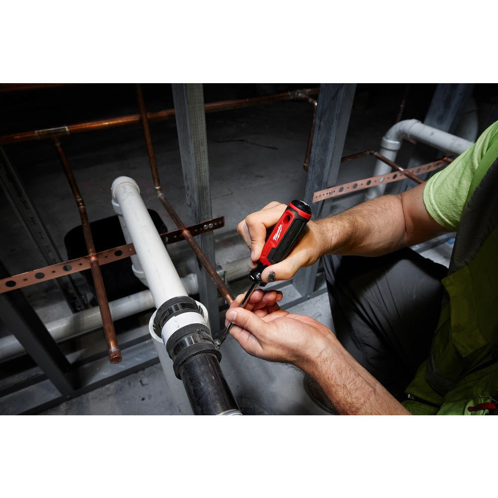 Milwaukee MT500-5 5PC Dipped Grip Cutting Pliers & Cushion Grip Screwdrivers Set (USA) - 8