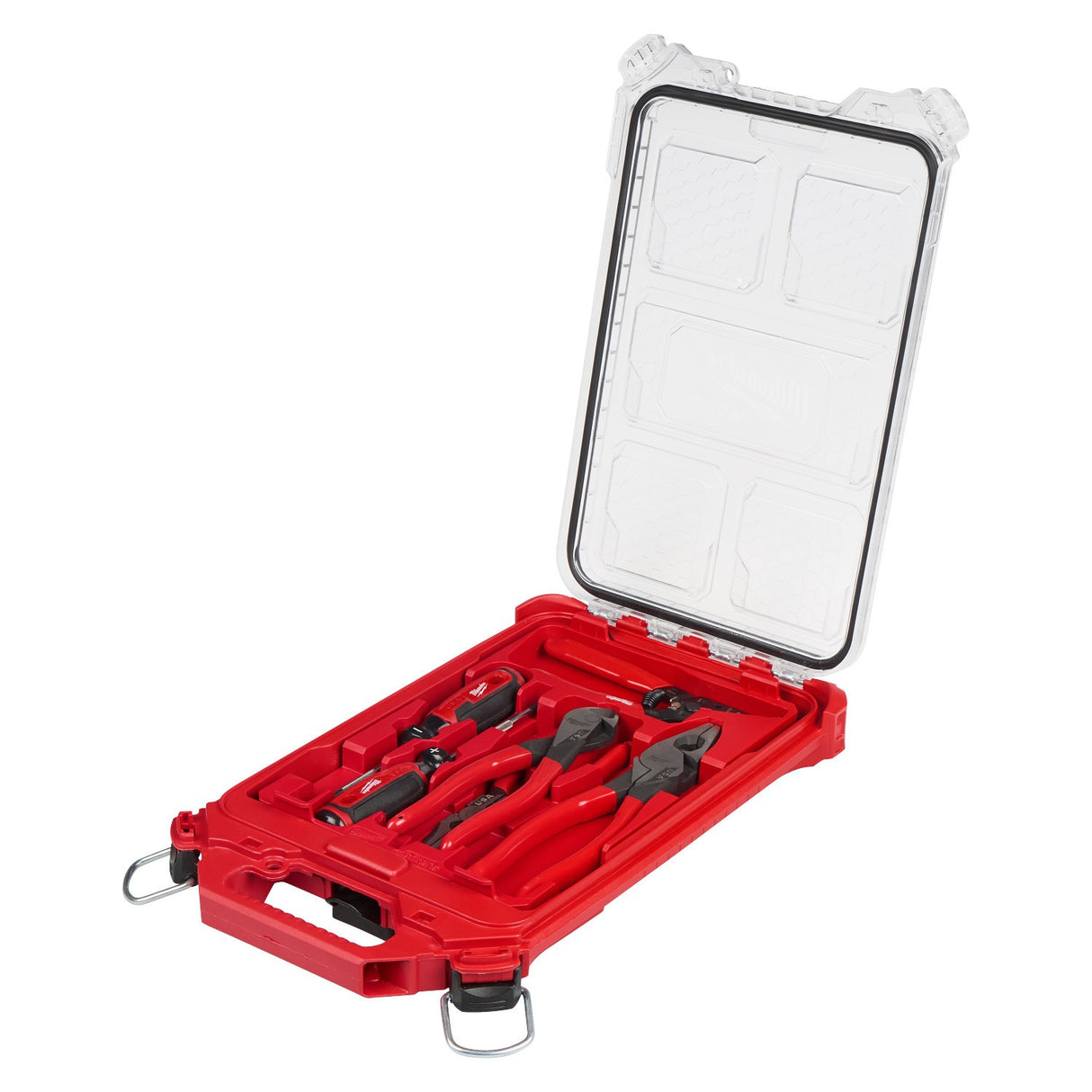 Milwaukee MT500-6P Dipped Grip Pliers Wire Stripper Set with PACKOUT Organizer (6 Piece) - 14