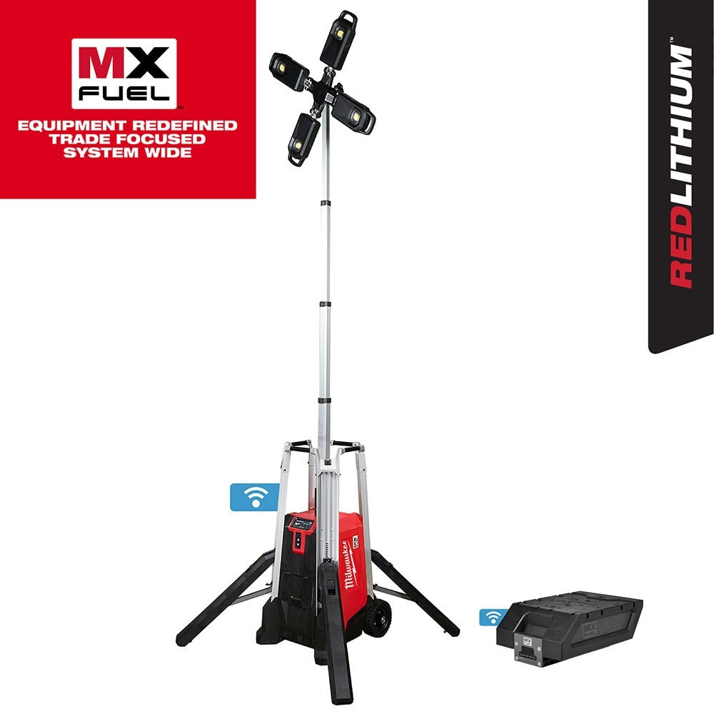 Milwaukee MXF041-1XC MX FUEL ROCKET Tower Light/Charger - 18