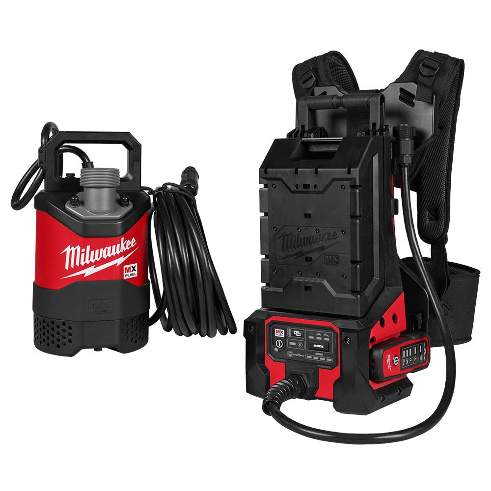 Milwaukee MXF211-1XC MX FUEL 1HP 2" Submersible Pump Kit - 3