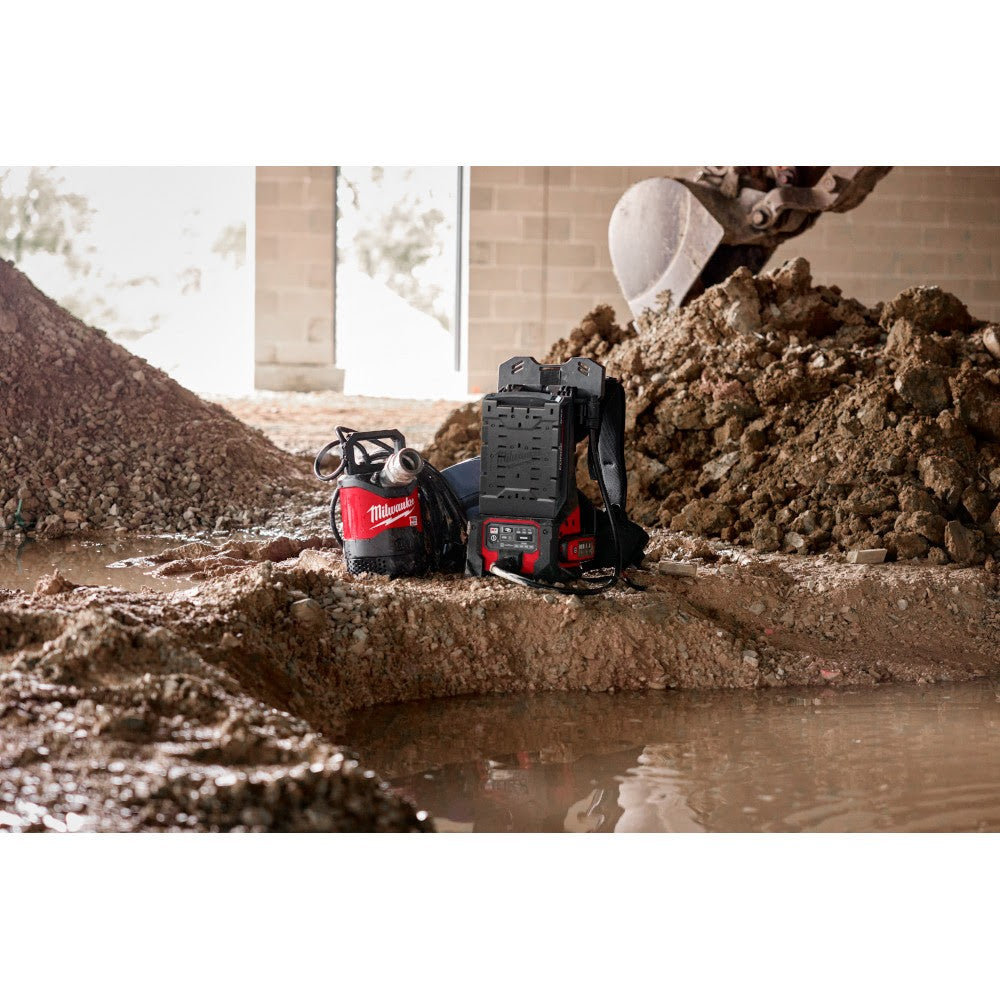 Milwaukee MXF211-1XC MX FUEL 1HP 2" Submersible Pump Kit - 9