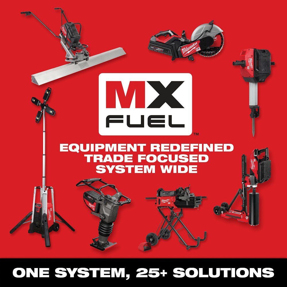 Milwaukee MXF270-2HD MX FUEL 70kg Rammer Kit - 14