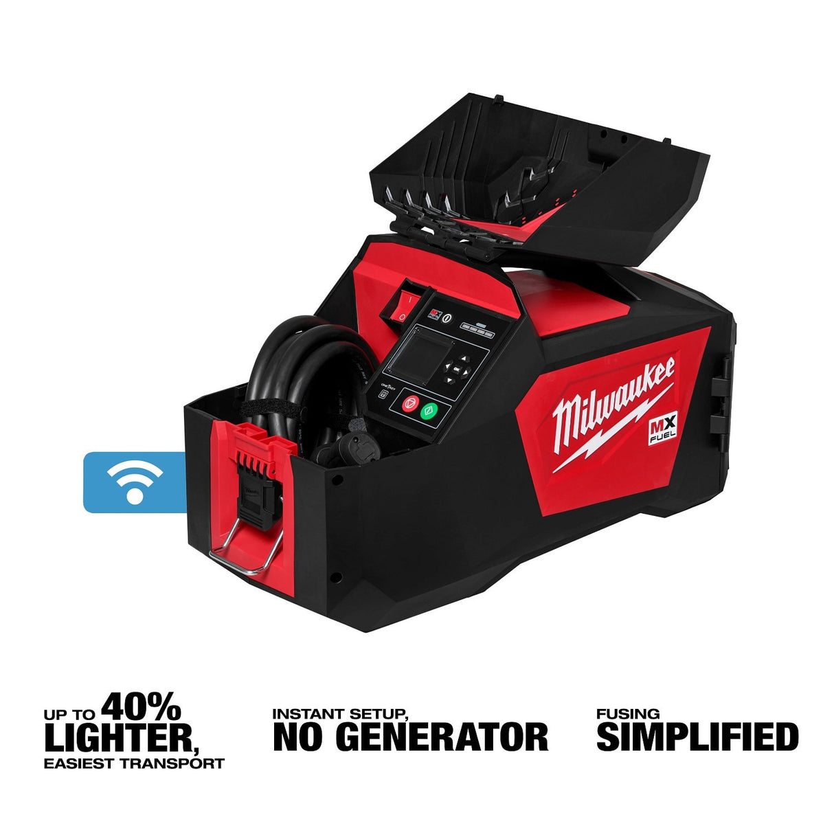 Milwaukee MXF545-XC MX FUEL Electrofusion Processor with 8.0Ah Battery Pack and Accessories - 3
