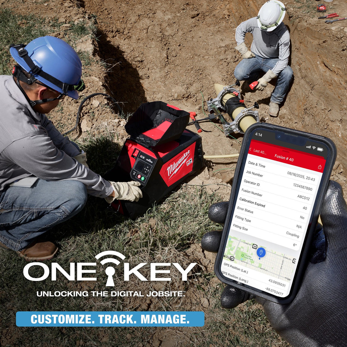 Milwaukee MXF545-XC MX FUEL Electrofusion Processor with 8.0Ah Battery Pack and Accessories - 11