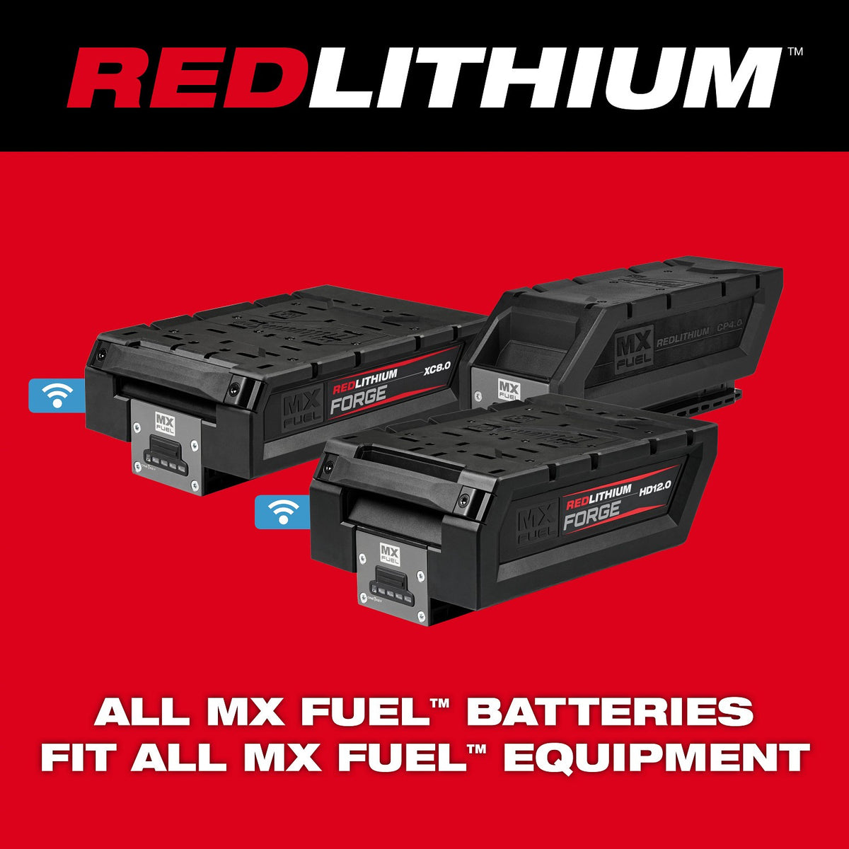 Milwaukee MXFCP204 72V 4Ah REDLITHIUM CP4.0 Battery Pack for MX FUEL Equipment - 8