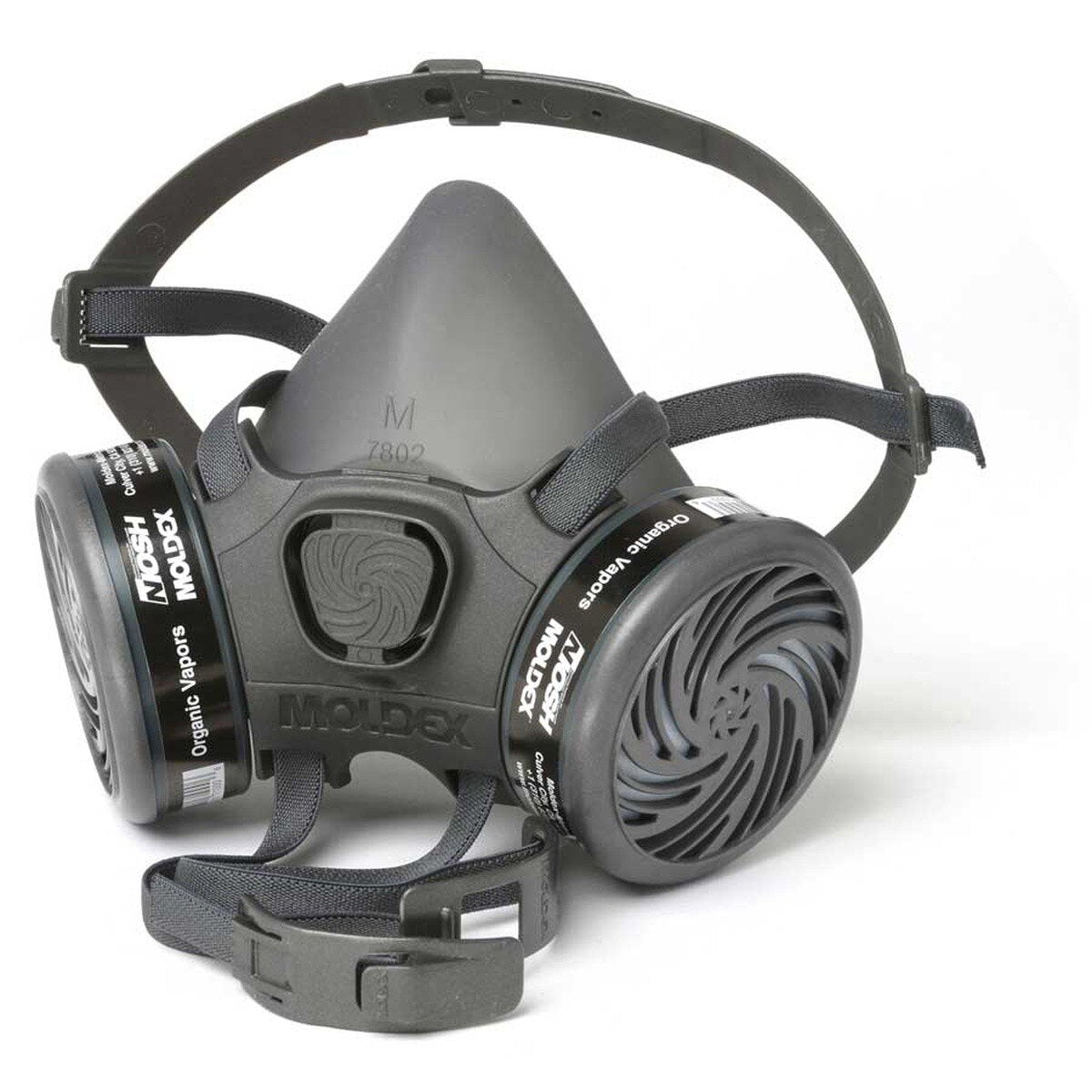 Moldex 7802 7800 Series Premium Silicone Half Mask Respirator, Medium - 2