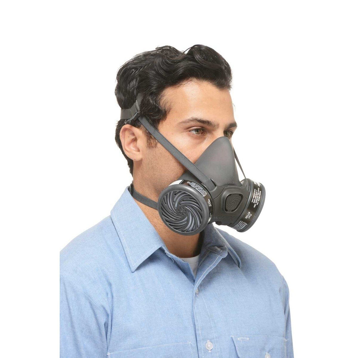 Moldex 7802 7800 Series Premium Silicone Half Mask Respirator, Medium - 4