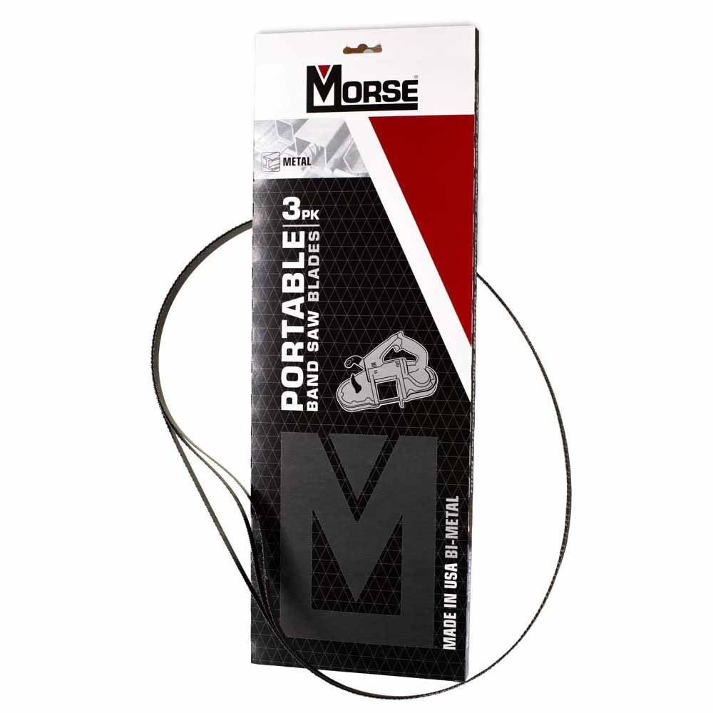 MK Morse ZWEP441418MC Z-WEP Portable Band Saw Blade 14/18T 44-7/8 3-Pk - 2