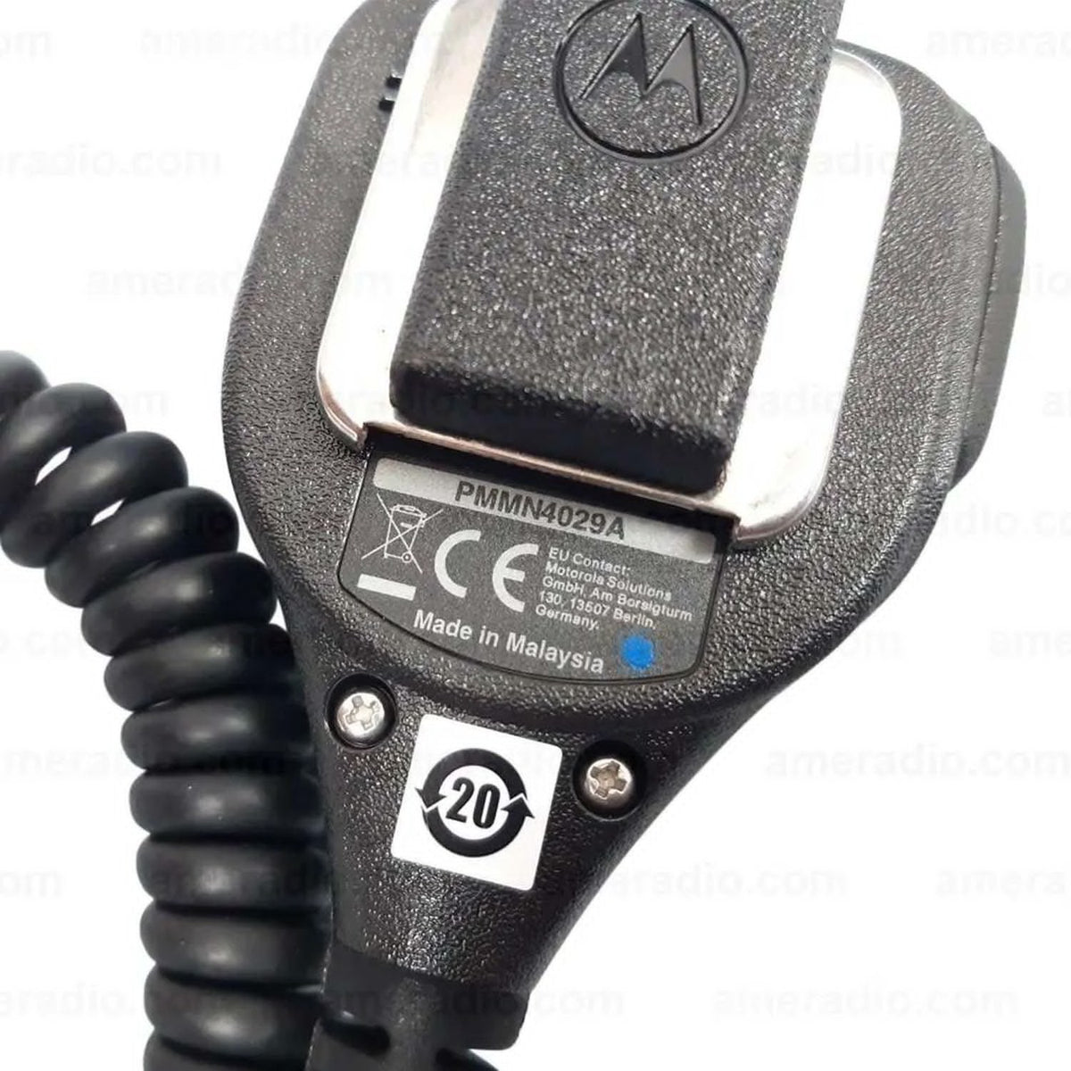 Motorola PMMN4029A Windporting Remote Speaker Microphone IP57 for Two-Way Radios - 4