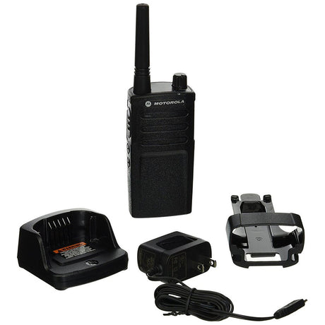 Motorola RMM2050 2-Watt 8-Channel Rugged 5-MURS 2-Way Business Radio with NOAA Weather Alert