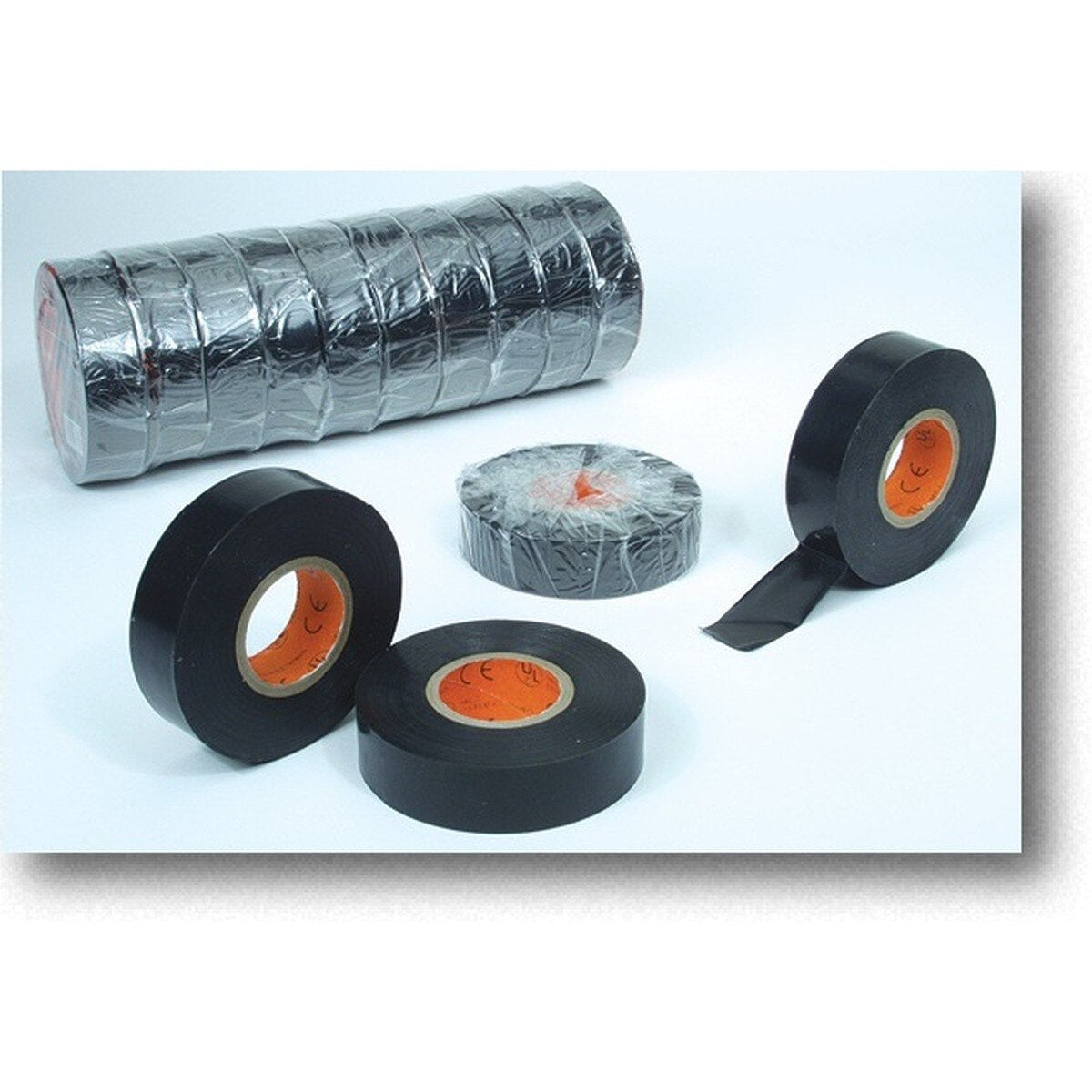 Mutual Industries 17809-79-750 3/4" x 60' Red Electrical Tape - 2