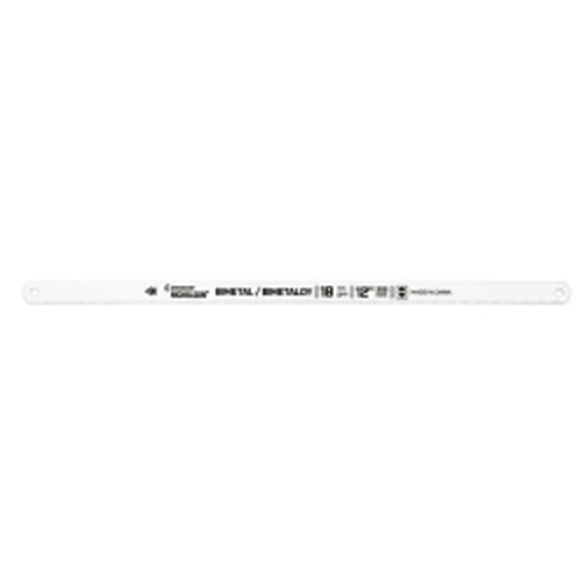NICHOLSON 62723N-02 12 in Bi-Metal Wavy 18 TPI Hacksaw Blade (100 Box)