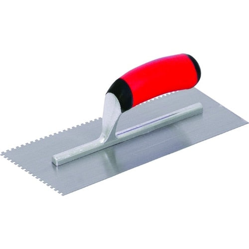 MarshallTown NT811 15811 - 11 X 4 1/2 - 10 degree cutback 1/8 X 1/8 X 1/16 FLAT V Soft Grip Handle