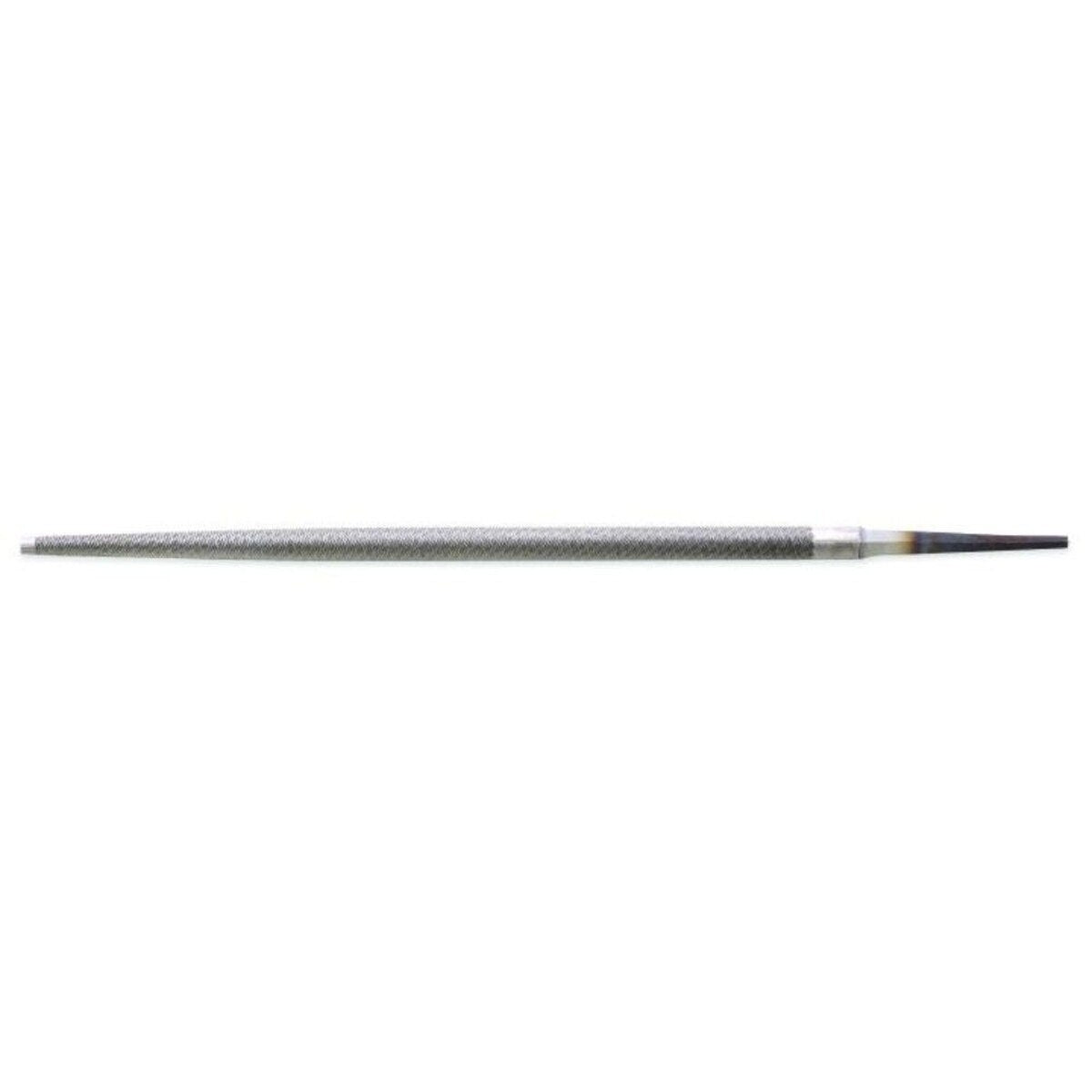 Nicholson 12134 12" Bastard Cut Machinists Boxed Round File for Circular Openings and Concave Surfaces