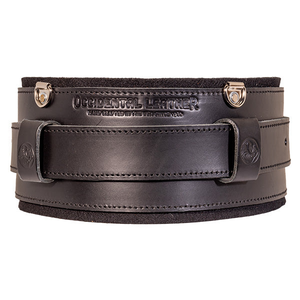 Occidental Leather B5135 LG Stronghold Belt System - Black - 3