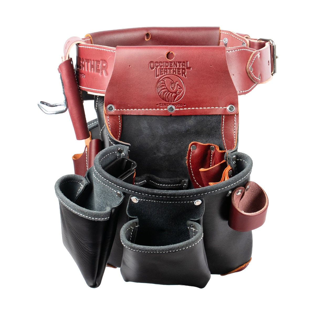 Occidental Leather B5625 M Green Building Framer Set - In Black - 7