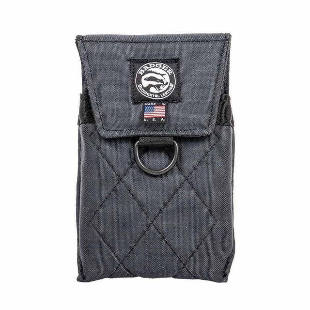 Occidental Leather 454010 Badger Phone Holster - Gunmetal