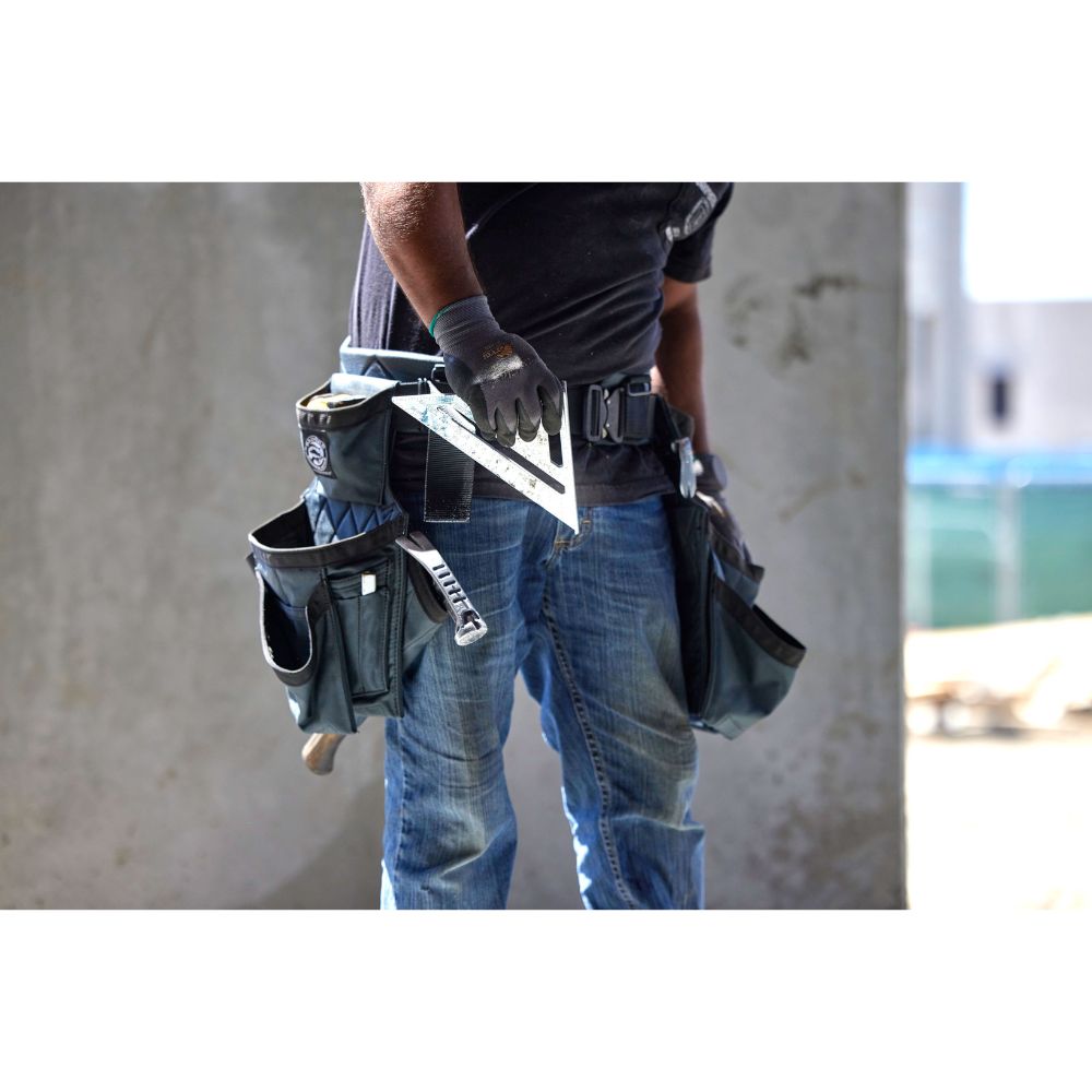 Occidental Leather 461010 LG Gunmetal Grey Carpenter Set Large - 5