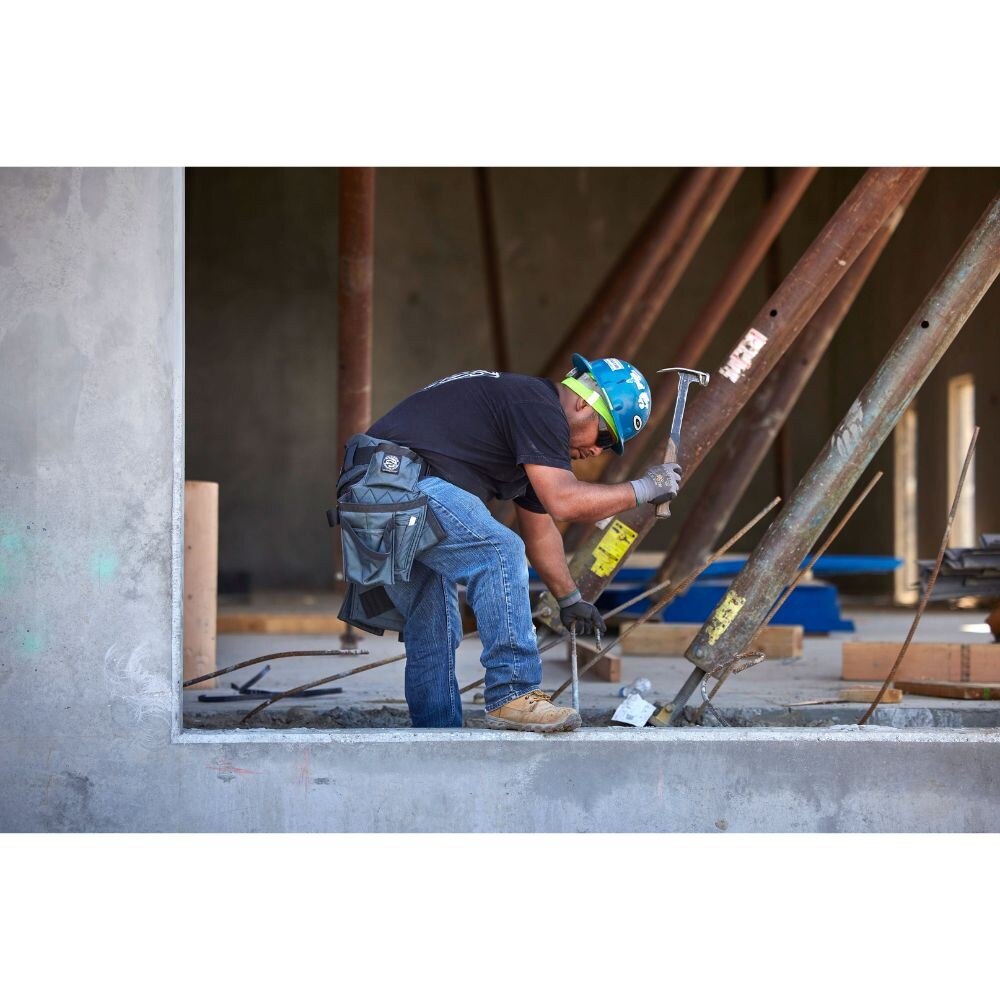 Occidental Leather 461010 LG Gunmetal Grey Carpenter Set Large - 17