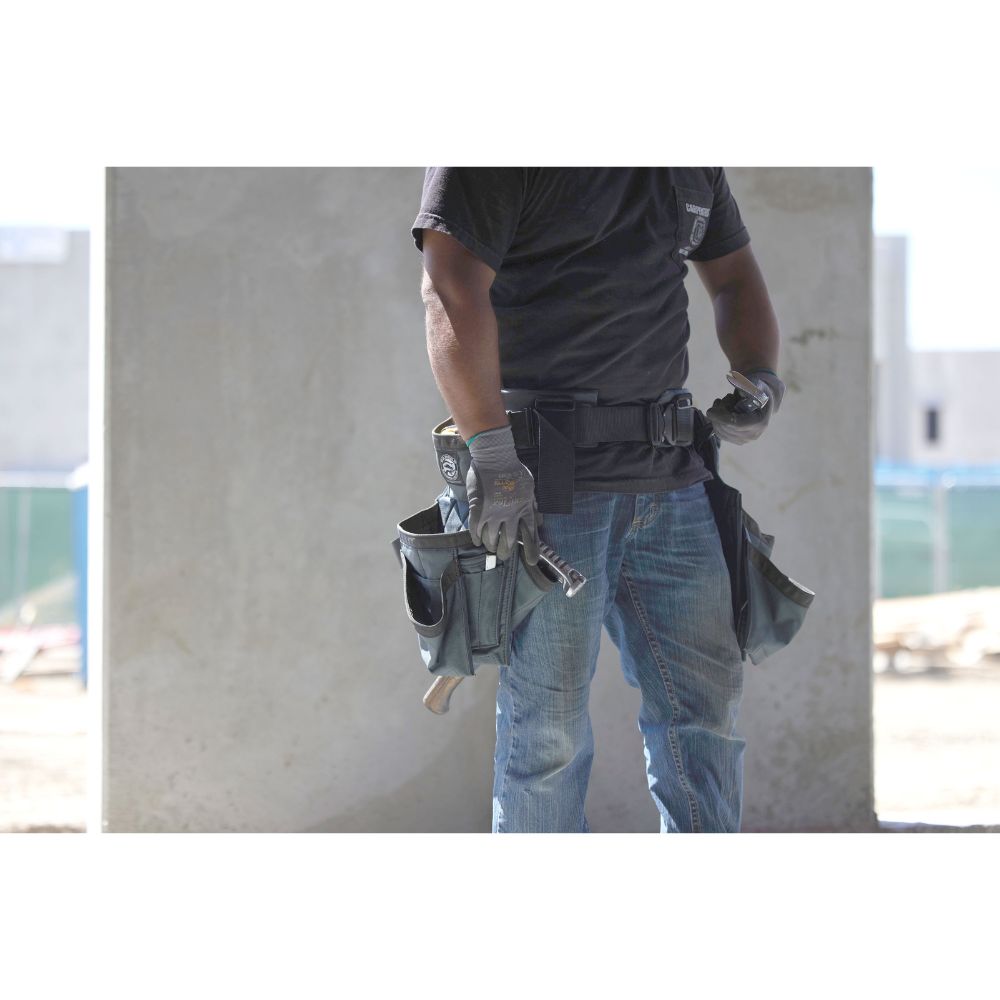 Occidental Leather 461010 M Gunmetal Grey Carpenter Set Medium - 3