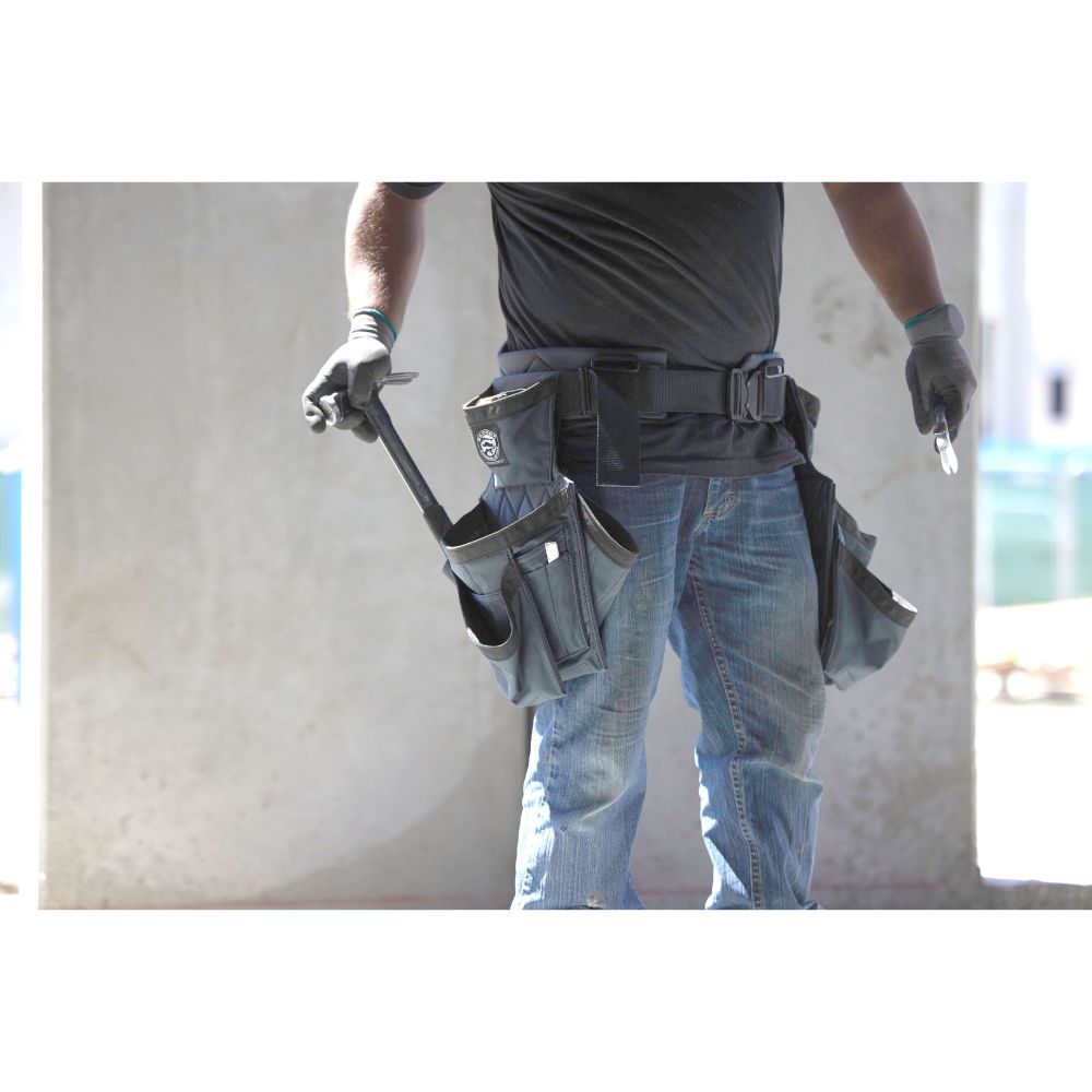 Occidental Leather 461010 M Gunmetal Grey Carpenter Set Medium - 4