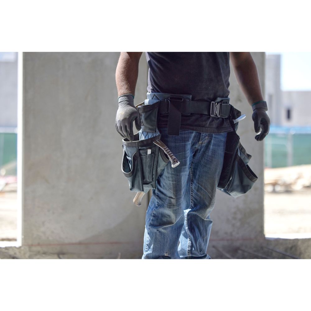 Occidental Leather 461010 M Gunmetal Grey Carpenter Set Medium - 6