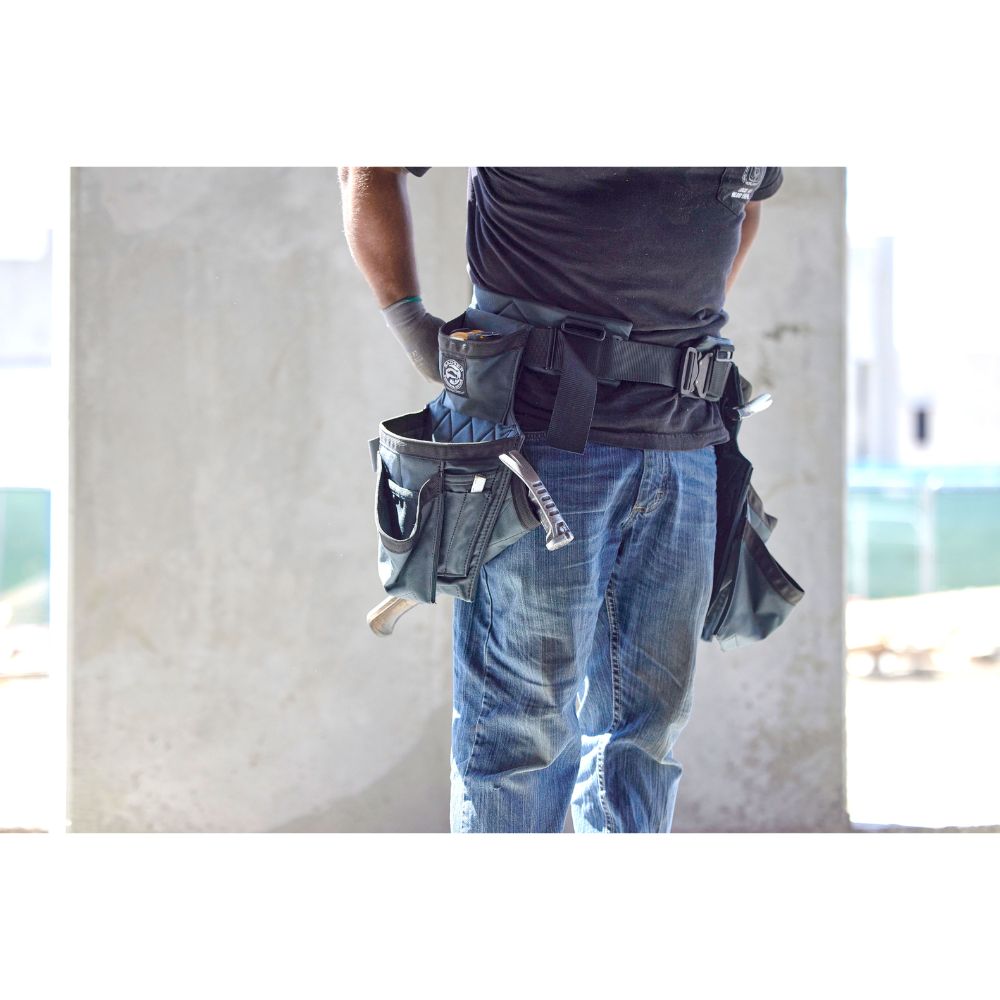 Occidental Leather 461010 SM Gunmetal Grey Carpenter Set Small - 7