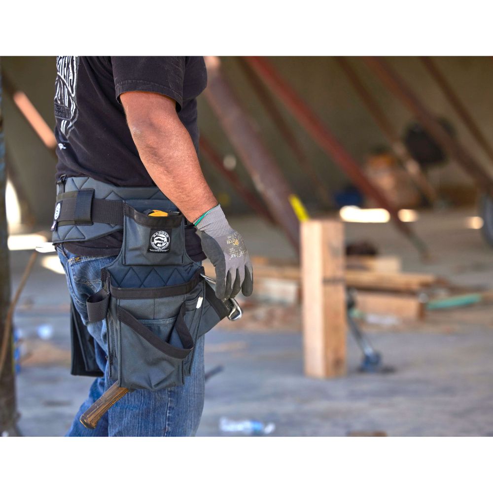 Occidental Leather 461010 SM Gunmetal Grey Carpenter Set Small - 13