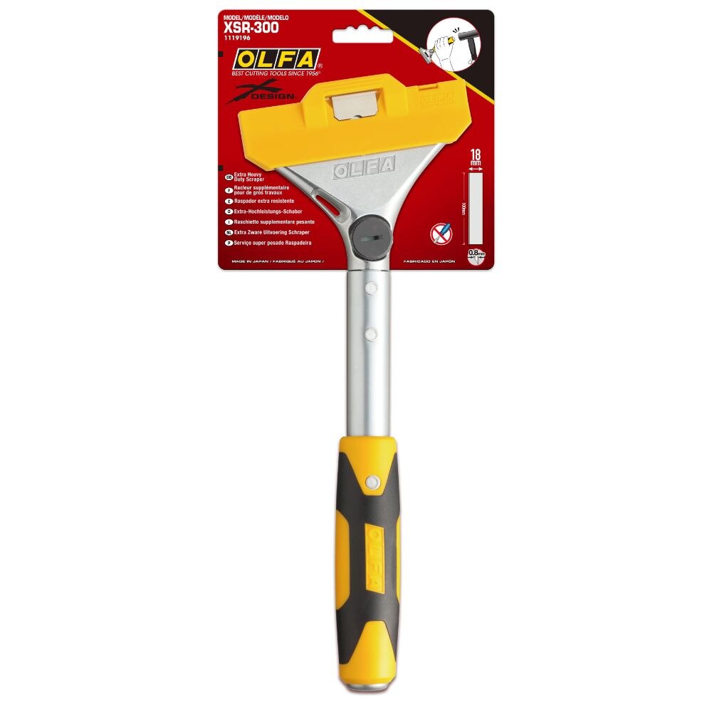 Olfa XSR-300 1119196 12" Extra Heavy Duty Scraper - 2