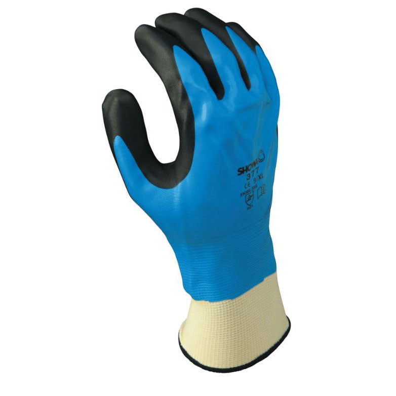 Showa 377XL Nitrile Coated Liquid-Proof Glove (XL)