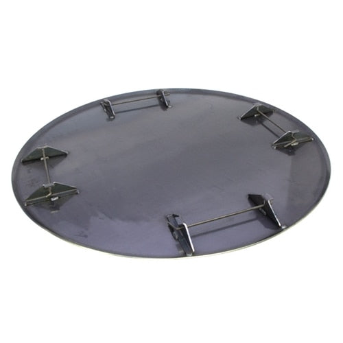 MarshallTown PAN44SC-5C-P 18658 - 44in. 5 Safety Clip Flat Power Trowel Pan - Painted