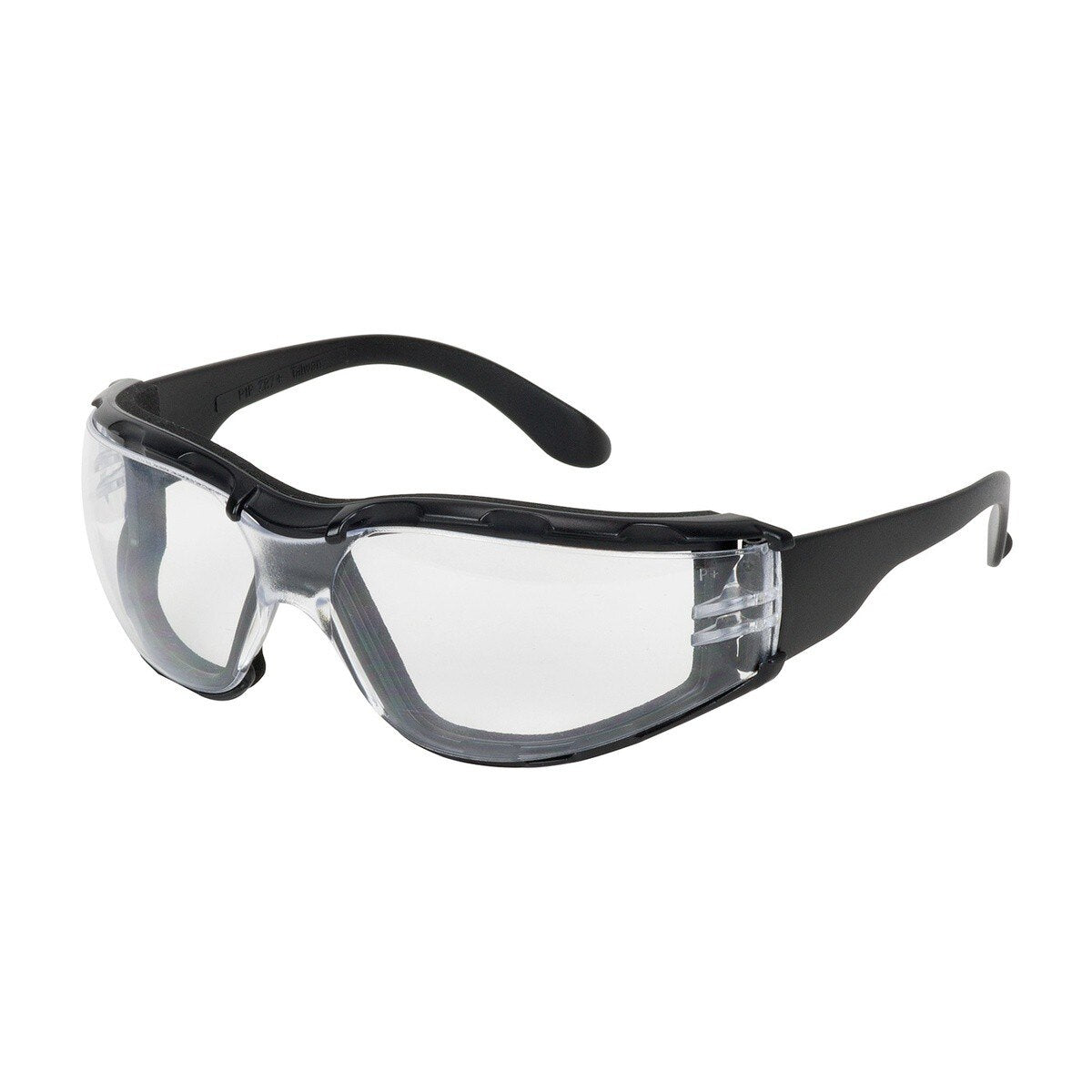 PIP Industrial Products 250-01-F020 Rimless Safety Glasses with Clear Anti-Fog Anti-Scratch Lens and Foam Padding
