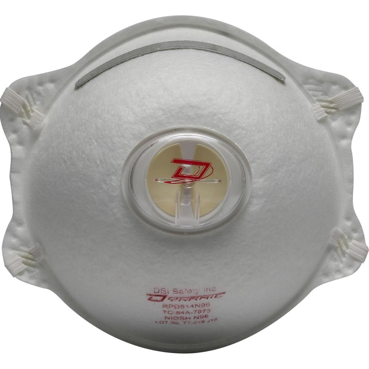 PIP 270-RPD514N95 Standard N95 Disposable Respirator with Exhalation Valve (10 Pack)