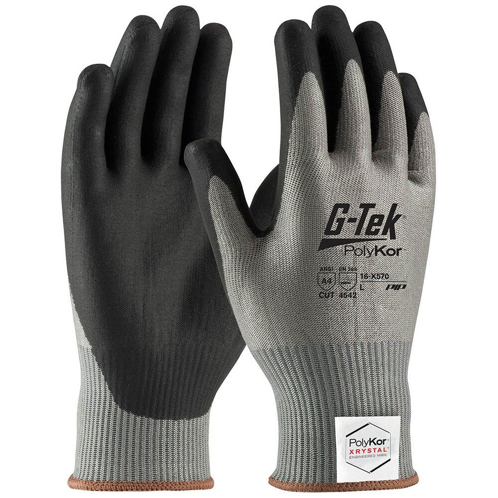 PIP Industrial Products 16-X570/XS G-Tek Polykor Xrystal Blended Glove W/Neofoam Coating, Small
